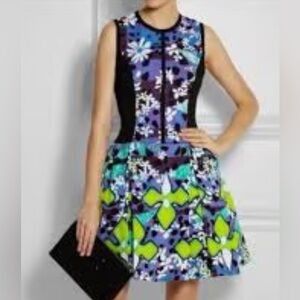 Peter Pilotto Sleeveless Multicolour Dress Size 16